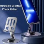 360 Degree Rotating Metal Table Cell Phone Holder
