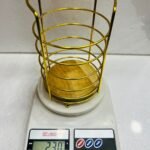 GOLDEN SPOON HOLDER (UTENSILS RACK) BAMBOO BASE