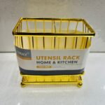 GOLDEN SPOON HOLDER (UTENSILS RACK :