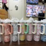 Glam Grip Tumbler, Tumbler water bottle
