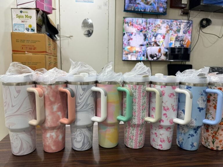 Glam Grip Tumbler, Tumbler water bottle