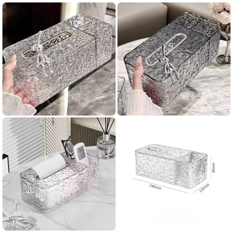 Glacier Luxury Tissue Box With Rabbit Logo Box Packing) Premium Quality 💙