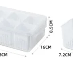 Vegetable & Fruit Storage Box With Lid