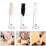 Wireless battery milk frother, portable egg beater, handheld coffee machine