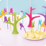 Bird Design Fruit Fork Set