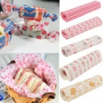 50 Pcs Decorated Wax Paper