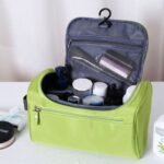 Makeup Zipper Storage Bag cosmetic travel organizer original made in china 🇨🇳  Only green color available