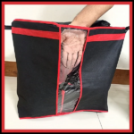 Large Blanket/ Storage Bag 100gsm With Red Stripe (Pack of 3)