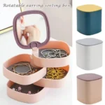 4 Layer Rotatable Jewelry Organizer