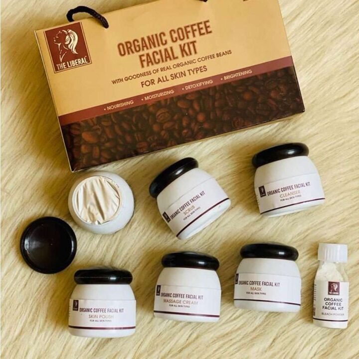 The Liberal 6 Steps Organic Coffee Facial Kit