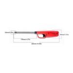 steel Plastic Kitchen Lighter Flame Adjustable, Refillable Safe & Secured  Random Colours 💫💫  💫🌟✨☑️  With Refill 💫💫