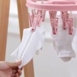 Plastic Baby Clothes Hanger Round Shape
