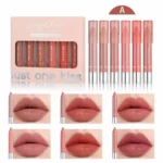Dragon Ranee Just One Kiss Lipstick Lip Crayon Bundle 6Pcs Set