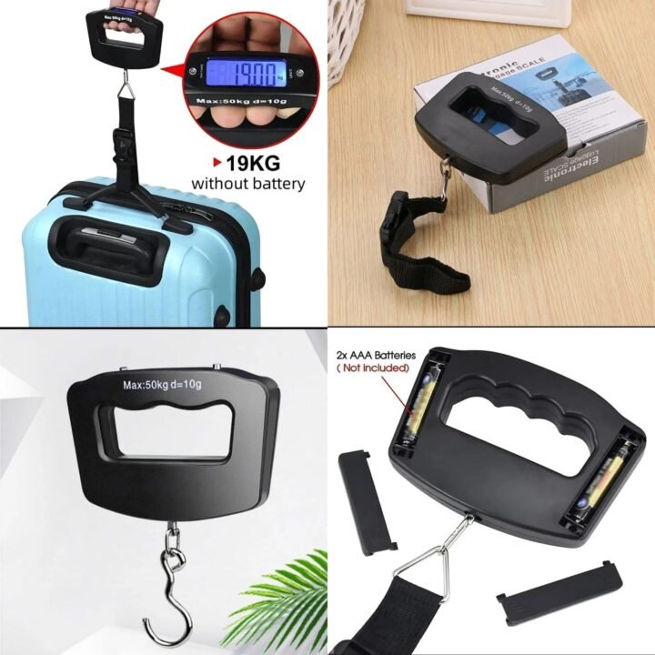 50kg/10g travel luggage scale portable handheld @1100 sal