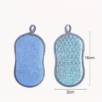 2 Sided Scrub Sponge Dishwasher (2pcs