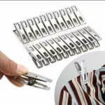 Pack of 20 Stainless Steel Clothes Clips