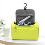 Makeup Zipper Storage Bag cosmetic travel organizer original made in china 🇨🇳  Only green color available