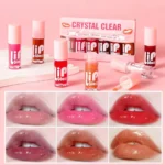 Huxia Beauty Crystal Clear Soft And Moisturizing Lip Oil 6pcs Lip Gloss Set