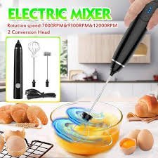 2 In 1 Coffee Egg Beater Rechargeable