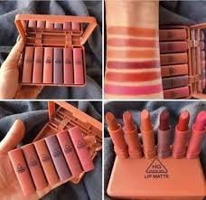 6pcs Heng Fang Matte Long Lasting Waterproof Mini Lipstick ...