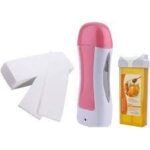 Depilatory Refill Wax Heater Machine With Roller Wax