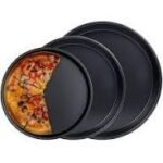 Non Stick Round Pizza Pan/Plate –  3 pcs set