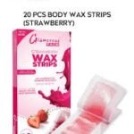 Glamorous Face Body Wax Strips 4 Flavors  each rs