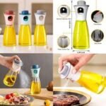 Glass Oil Spray Bottle 180Ml