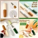 Multi-functional 2 in 1 Knife Peeler