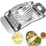 stainless steel boiled egg slicer section cutter