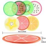 6 Pcs Silicone Fruit Mat Non-slip