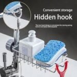 Sink Faucet Storage Rack Stainless Steel