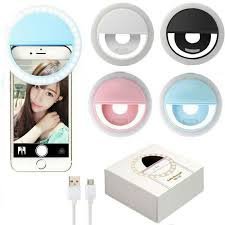 Ring Light LED 3-level Adjustable Brightness Night Lighting LED Light for Mobile