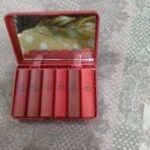 Heng Fang Mini Matte Lipsticks Pack of 6 (Dark Red Shades Only)