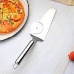 Cake Lifter With Wheel Pizza Cutter 2 in 1 Stainless Steel