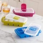 14 Grid Ice Cube Tray With Lid.