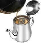 Fryer Oil Filter Jug Stainless Steel