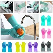 Magic Washing Gloves - Pair Of Silicone Washing Gloves
