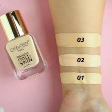 Emelie Parure Gold Skin Matte Foundation – 40ml 1