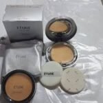 Etude Twin Cake Compact Powder With Puff And Pouch