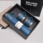 Vaccum Flask Set  (Box Packing) Random Colours