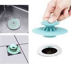 Silicone Hair Sink Flex Strainers Drainer Kitchen Bathroom Anti-Clogging Filter Sundry Catchers Floor Drain Cover Tool Accessory Basin Stopper Silicone Hair Sink Flex Strainers Drainer Kitchen Bathroom