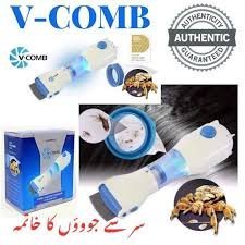 Electric Head Lice V-Comb Head Lice Treatment ...