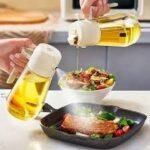 2 In 1 Glass Oil Spray Dispenser 470 ML