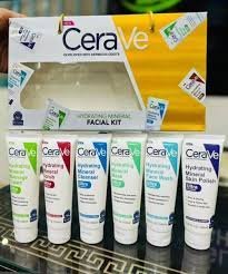 Cerave Facial Gift Packaging.  6ps set