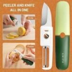 Multi-functional 2 in 1 Knife Peeler