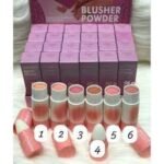 Hudamoji Blusher Powder Stick 6 Color Set