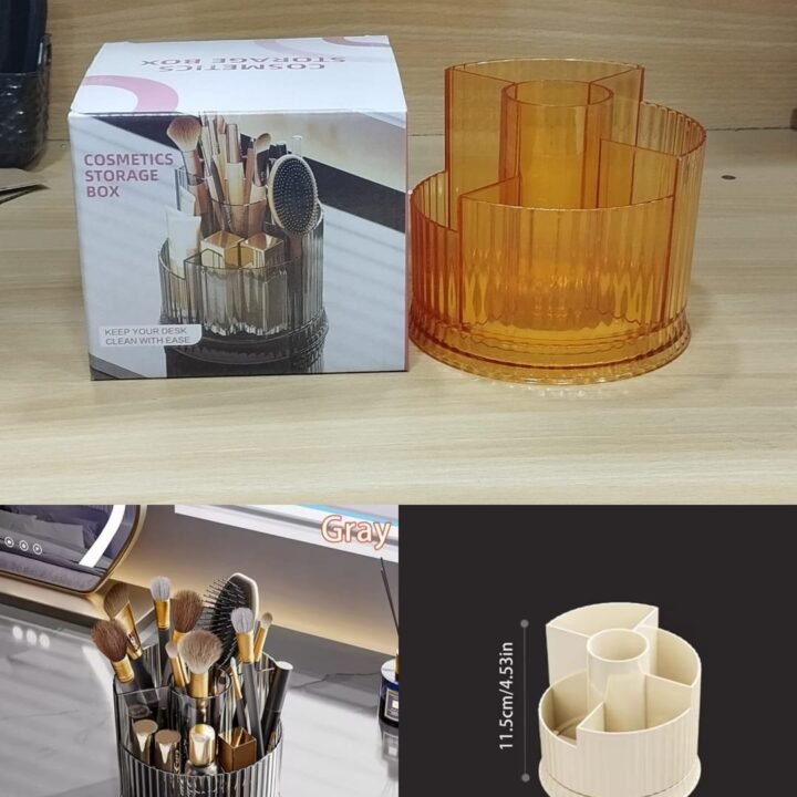 Rotating brush holder