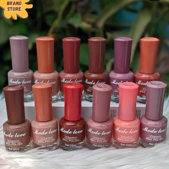 MODE LOVE  NAIL POLISH  12 pcs