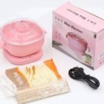 3 in 1 Portable Silicone Wax Warmer 400ML Foldable Wax Heater Hair .